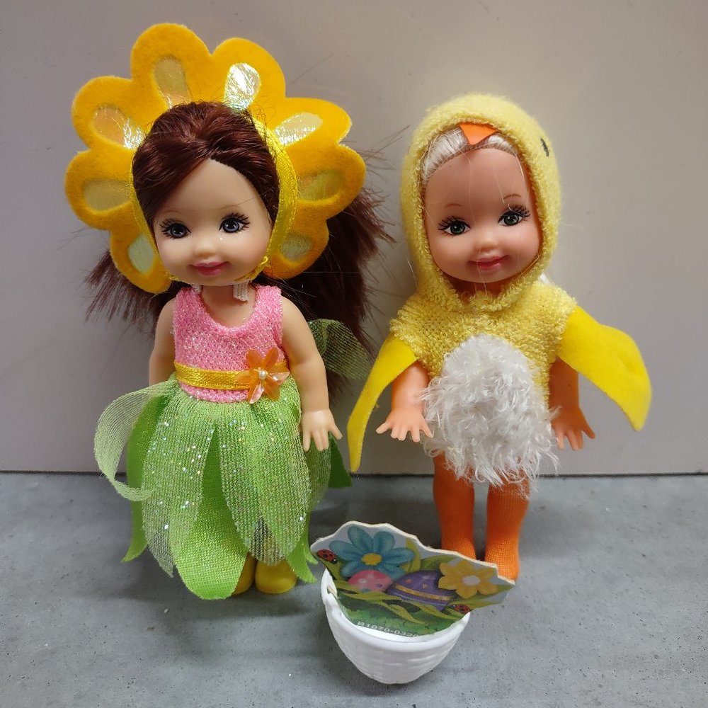 Barbie Easter Garden Kelly Dolls